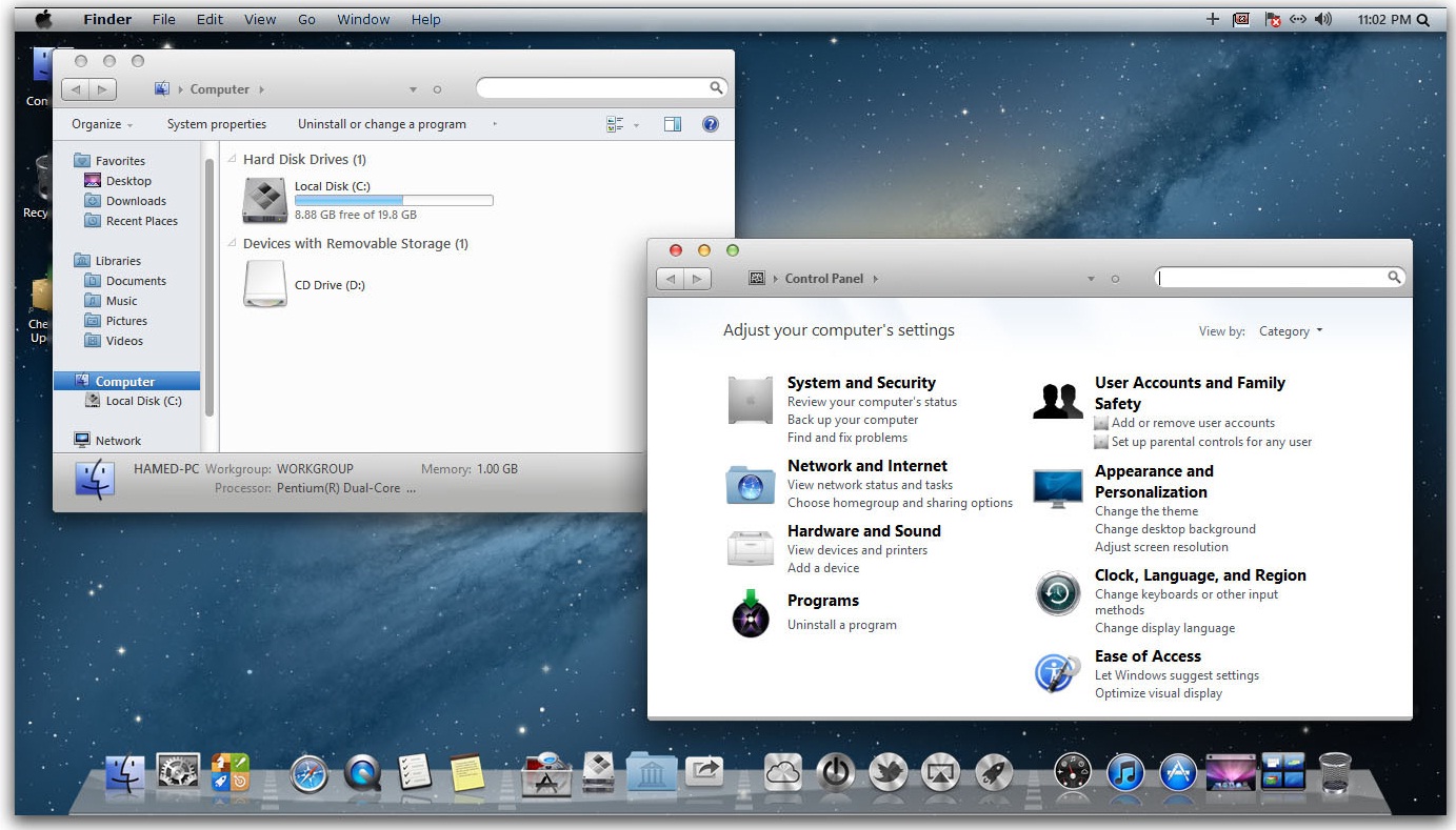get a mac theme for windows 7